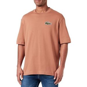 Lacoste T-shirt & turtle neck unisex T-shirt, Pecan, L