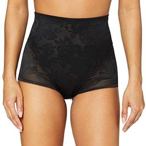 Triumph Wild Rose Sensation Panty met hoge taille, zwart, L