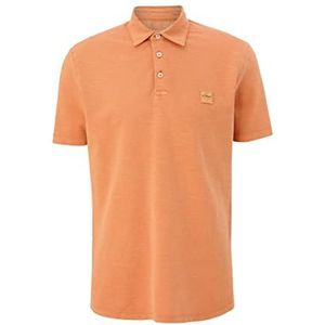 s.Oliver Poloshirt voor heren, oranje, M