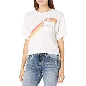 Hurley Dames W Seagull Stripes Pkt Crew Ss overhemd