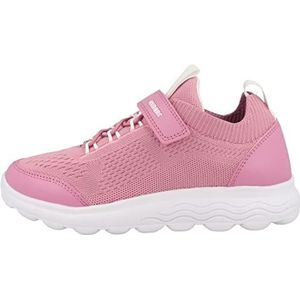 Geox J SPHERICA Girl Sneaker, PINK, 32 EU, roze, 32 EU