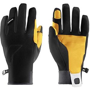 Zanier Unisex – volwassenen 40030-2052-8,5 handschoenen, zwart, beige, 8.5