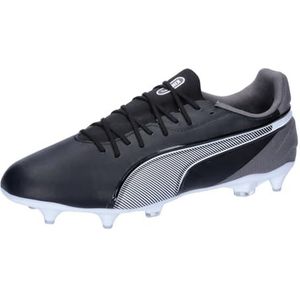 PUMA Unisex King Match Mxsg voetbalschoen, Puma Zwart PUMA Wit Cool Donkergrijs, 41 EU