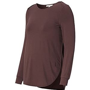 ESPRIT Maternity Dames Ls T-shirt, Koffie - 200, 34