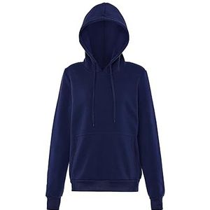 Hoona Modieuze trui hoodie voor dames, polyester, marineblauw, maat XXL, marineblauw, XXL