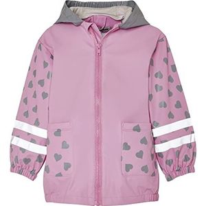 Playshoes Unisex kinderregenjas kat regenjas, roze, normaal