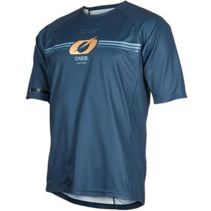 O'NEAL | Mountainbike-shirt | MTB Mountainbike DH Downhill FR Freeride | ademend materiaal, platte naden voor meer comfort | Pin it Jersey V.24 | volwassenen | oceaanblauw, oceaanblauw, S