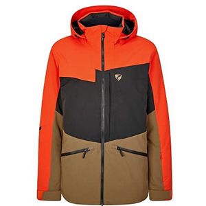 Ziener TARPU Ski-jas/winterjas voor heren, warm, waterdicht, PFC-vrij, nieuw rood, 48