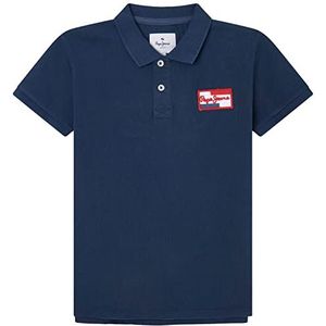Pepe Jeans Owen T-shirt voor jongens, blauw (jarman), 4 Jaar