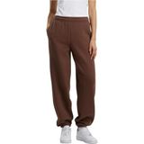 Build Your Brand - Fluffy Joggingbroek - Chocolatebrown - Dames - Losse Pasvorm