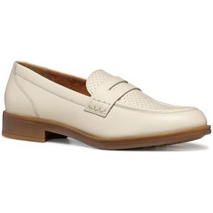 GEOX - Jaylon 2 - Loafers - Ecru - Leer