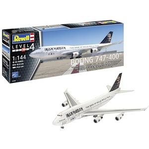 1:144 Revell 03780 Boeing 747-400 Ed Force One - Iron Maiden - Vliegtuig Plastic Modelbouwpakket
