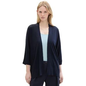 TOM TAILOR Cardigan voor dames, 10668 - Sky Captain Blue, S