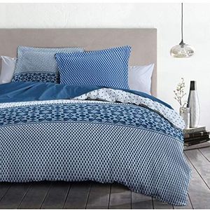 Home Linge Passion - La Nuit Berbere beddengoed, 100% katoen, blauw, 220 x 240 cm