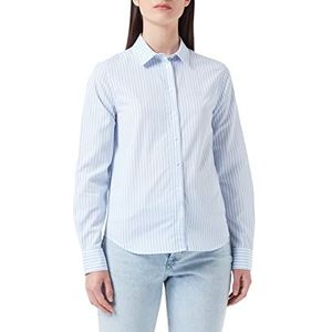 GANT Dames Reg Broadcloth Gestreept Shirt Blouse, Hamptons Blue., 40
