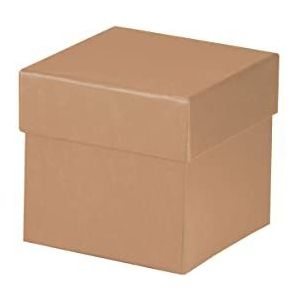 Rössler 13421453621 - Boxline kartonnen doos, vierkant, 105 x 105 x 105 mm, kracht, 1 stuk