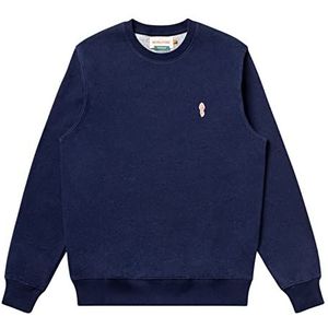 REVOLUTION Mens 2055 Sweatshirt, Navy-Mel, XXL