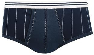 Eminence - Hoge Taille Slip - Blauw - Katoen