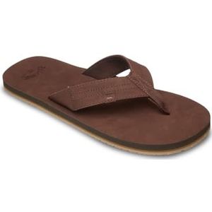 BILLABONG Seaway Teenslippers voor heren, Chocolade, 39 EU Étroit