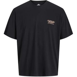 Jack & Jones Jorbotaniq Tee Ss Crew Neck Tg, zwart, XL