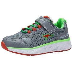 KangaROOS Unisex K-OK Ionis EV Sneaker, Ultimate Grey/Flame, 38 EU, Ultimate Grey Flame, 38 EU