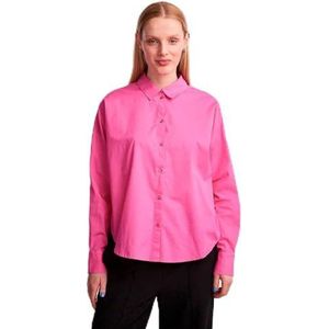 Bestseller A/S Dames Pctanne Ls Loose Shirt Noos Bc Blouse, shocking pink, XL