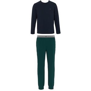 Emporio Armani - Endurance - Pyjama - Blauw - Stretch Katoen
