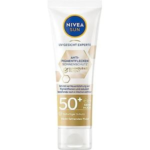 NIVEA SUN Luminous630 Anti-pigmentvlekken, zonnecrème, vochtinbrengende gezichtsson crème, niet-vette zonnecrème met hoge LSF, UV gezicht Luminous630® anti-pigmentvlekken, zonwering (40 ml)