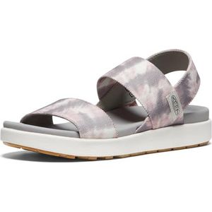 KEEN Dames Elle Backstrap Wedge Sandaal, Fawn Tie Dye Ster Wit, 41 EU