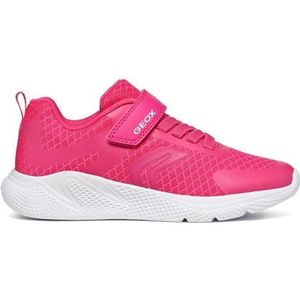 Geox J Sprintye Girl A Sneakers voor meisjes, fuchsia, 33 EU