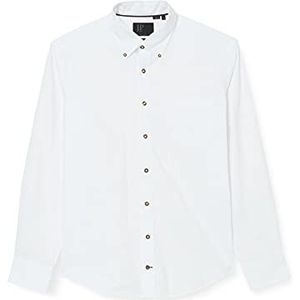 JP 1880 Klederdrachthemd voor heren, sneeuwwit, 4XL