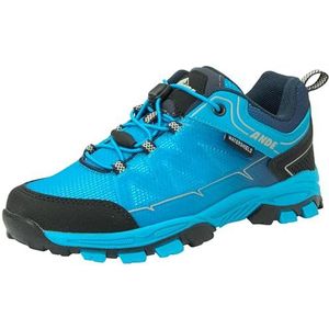 Ande BOE'JR WP Trekkingschoenen voor volwassenen, uniseks, 32 EU, Blauw, 32 EU