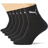 PUMA Heren Short Crew Socks Sportsokken met badstof zool 6-pack sportsokken (set van 6)