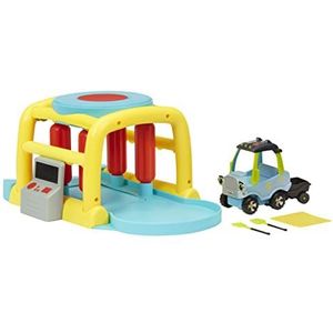 Little Tikes Let's Go Cosy Coupe - Van kleurveranderende wasstraat met duw- en speelvoertuig - Inclusief Go Green vrachtwagen, speelset, tuingereedschap en wagen - Geschikt voor peuters vanaf 3 jaar.