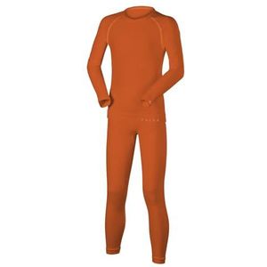 FALKE Uniseks-kid Set van onderlaag Maximum Warm K Base Layer Set Thermo-Ondergoed Sneldrogend Thermo 1 Paar, Orange (Dutch Orange 8041), 170-176