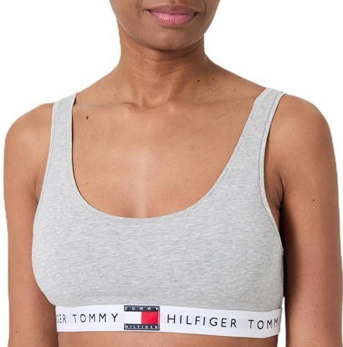 Tommy Hilfiger Bralette voor dames, Grijs (lichtgrijs Heather), XS