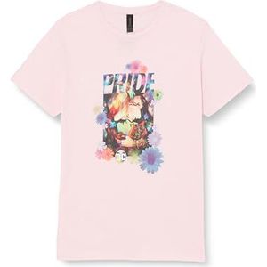 dc comics T-shirt dames, Roze, XL