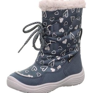 Superfit Mädchen CRYSTAL warm gefütterte Gore-Tex Stiefel, blau 8010