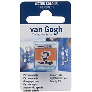Van Gogh Watercolor Half Pan Pyrrol Oranje (20862781)