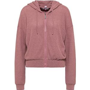 EYOTA Sweatshirt met capuchon voor dames, mauve, S