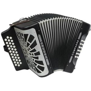 HOHNER Koper GCF Zwart Zilver Grill