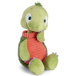 Zachte knuffelschildpad Tateus 35 cm groen - Duurzaam zacht speelgoed gemaakt van zachte pluche, schattig zacht speelgoed om mee te knuffelen en te spelen, voor kinderen en volwassenen