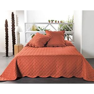 Linder - Sprei - Terracotta - 250 x 260 cm