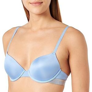 Emporio Armani Underwear Iconic Microfiber Full Coverage BH voor dames, periwinkle, 32B, Perihoek, B