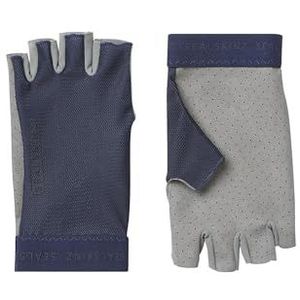 SEALSKINZ Brinton Geperforeerde vingerloze palmhandschoen voor koud weer, marineblauw, XL