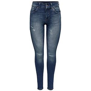 ONLY Dames ONLLUCI Life REG SK REP DNM REA117 NOOS Jeans, Dark Blue Denim, 26 /""30