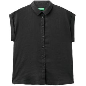 United Colors of Benetton Hemd, Zwart 100, XXS