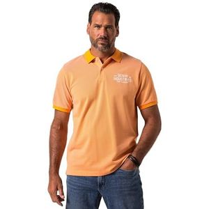 JP1880 - Poloshirt - Neonoranje - Normale Pasvorm - Halve Mouw