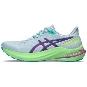 ASICS GT 2000 12 dames loopschoenen zwart zilver, Lite Show Illuminate Green, 41.5 EU