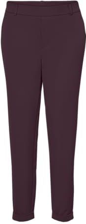 VERO MODA Broek 'VMMAYA'  wijnrood